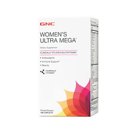 GNC Women's Multivitamin Ultra Mega, 100 Caplets