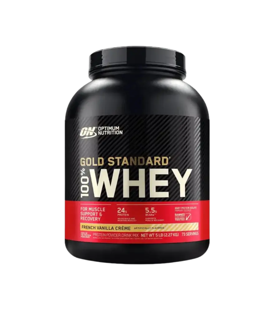 Optimum Nutrition (ON) Gold Standard 100% Whey Protein - 5lbs