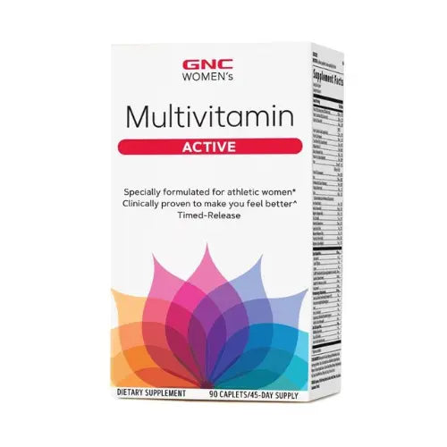 GNC Women's Multivitamin Active, 90 Caplets