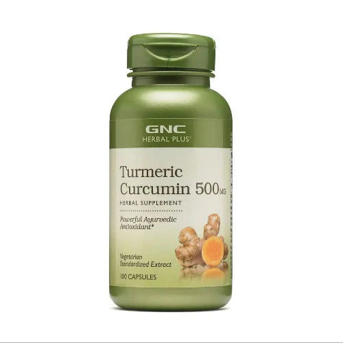 GNC Turmeric Curcumin 500mg - 100 Capsules