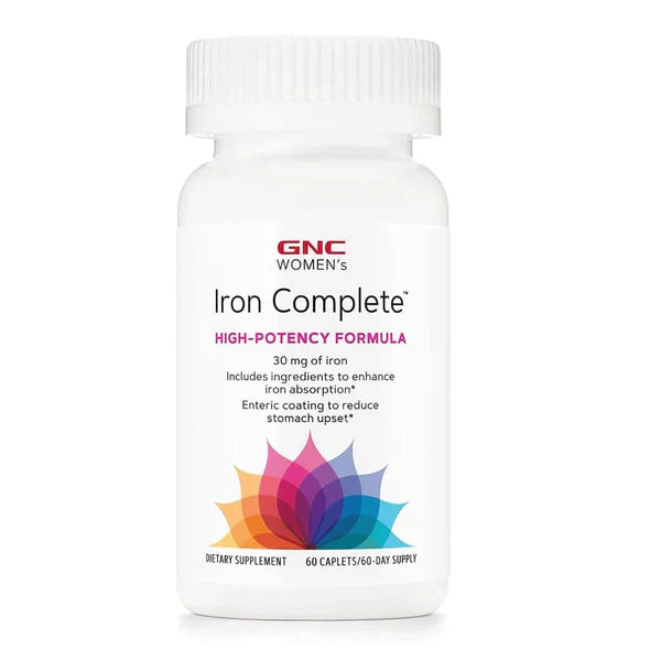 GNC Women's Iron Complete, 60 Caplets