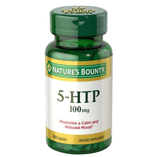 Nature's Bounty 5-HTP 100mg , 60 capsule