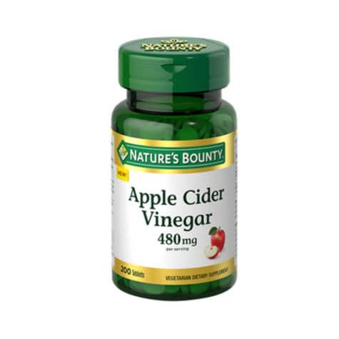 Nature's Bounty Apple Cider Vinegar 240mg , 200 Tablets