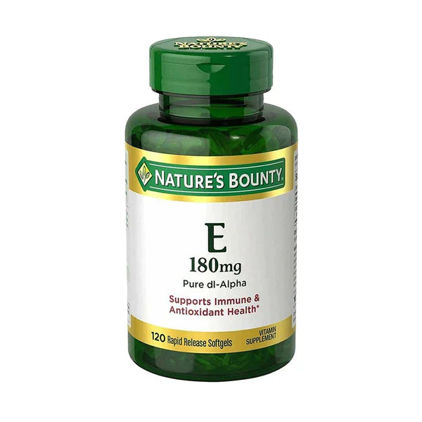 Nature's Bounty Vitamin E 180mg , 120 Rapid Release Softgels