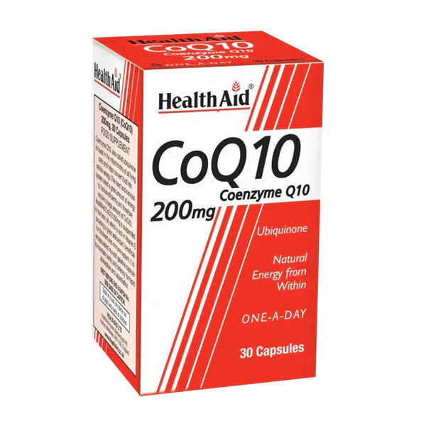 HealthAid CoQ10 200mg , 30 Capsules