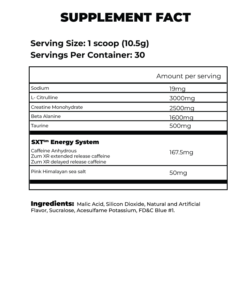 SUPERHUMAN CORE PRE-WORKOUT