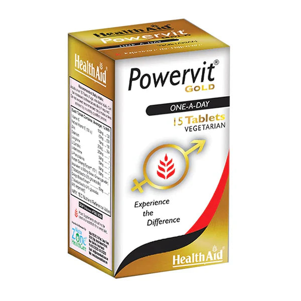 HealthAid Powervit Gold,15 Tablets