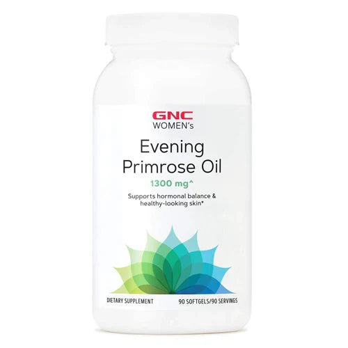 GNC Women's Evening Primrose Oil 1300mg, 90 Softgels