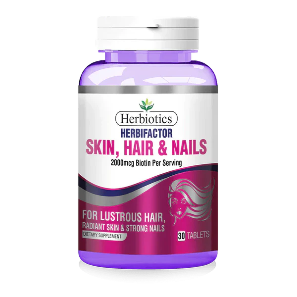 Herbiotics Herbifactor Hair, Skin & Nails,30 Tablets