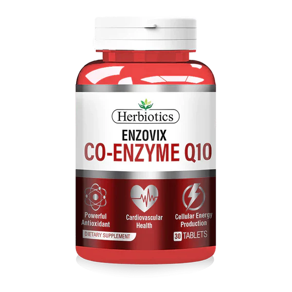 Herbiotics Enzovix (Co-Enzyme Q10) , 30 Tablets
