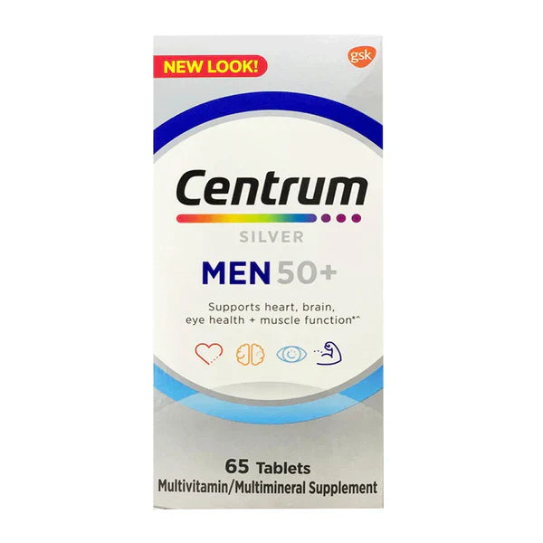 Centrum Silver Men 50+ , 65 Tablets

