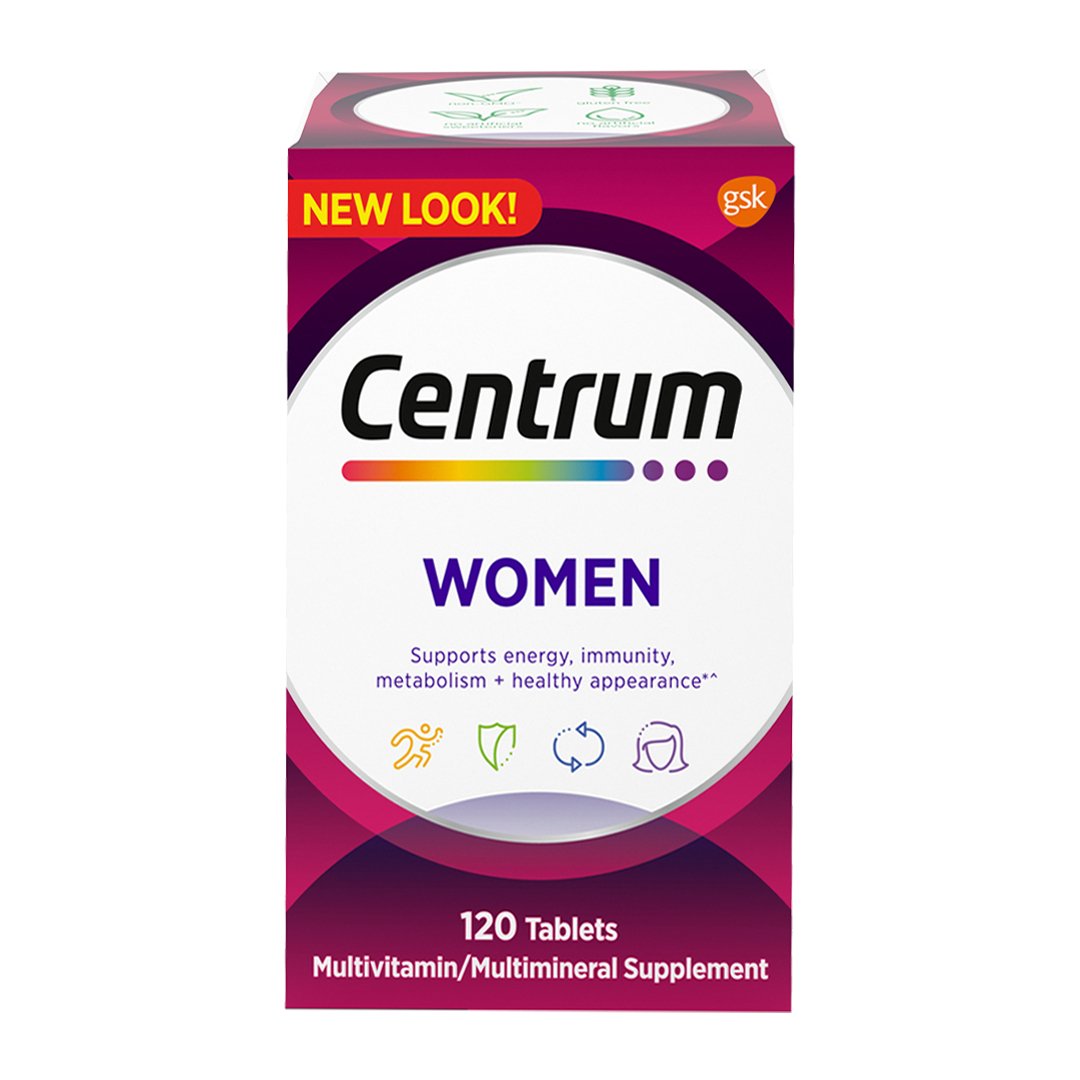 Daily vitamin supplement for women Centrum original