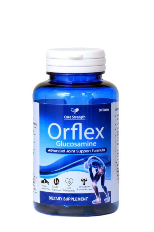 Cure Strength Orflex Glucosamine – Advanced Joint Support Formula | 30 Tablets