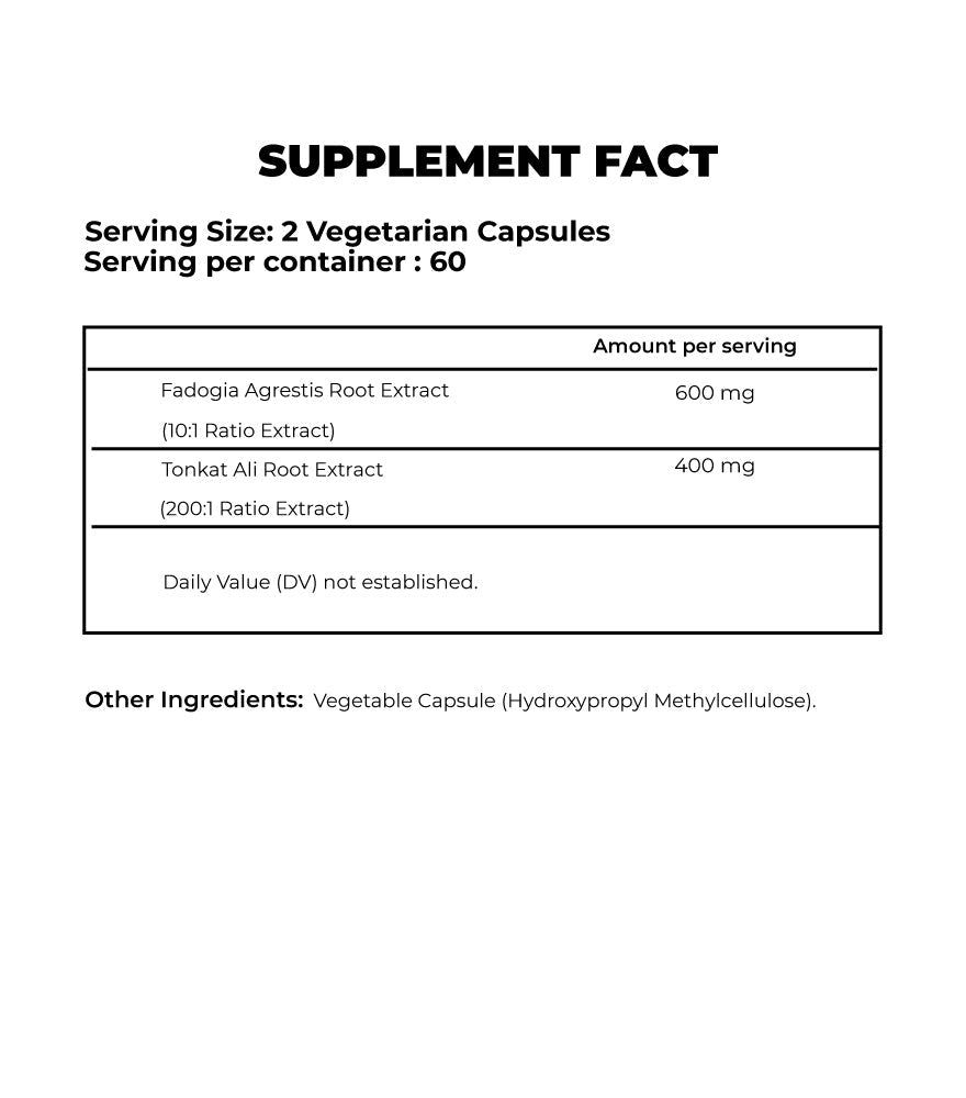 FADOGIA AGRESTIS WITH TONGKAT ALI