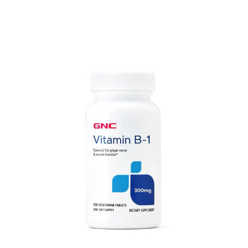 GNC Vitamin B-1 300mg - 100 Veg Tablets