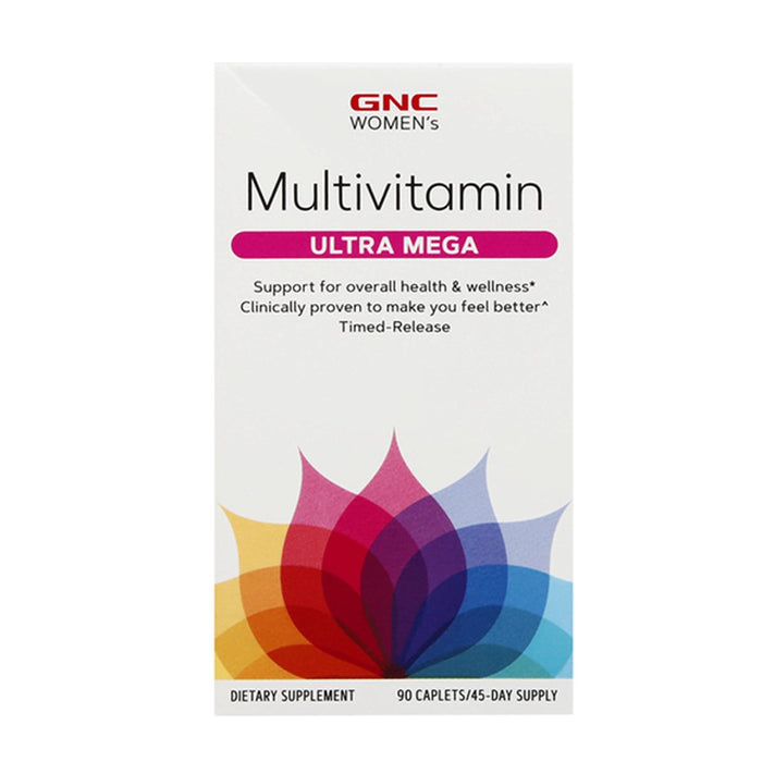 GNC Women's Multivitamin Ultra Mega, 90 Caplets