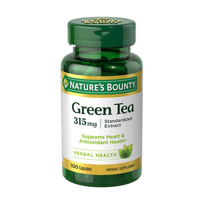 Nature's Bounty Green Tea Extract 315mg , 100 Capsules