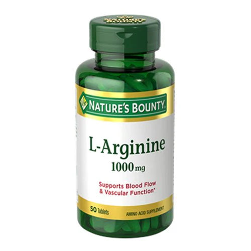 Nature's Bounty L-Arginine 1000mg , 50 Tablets