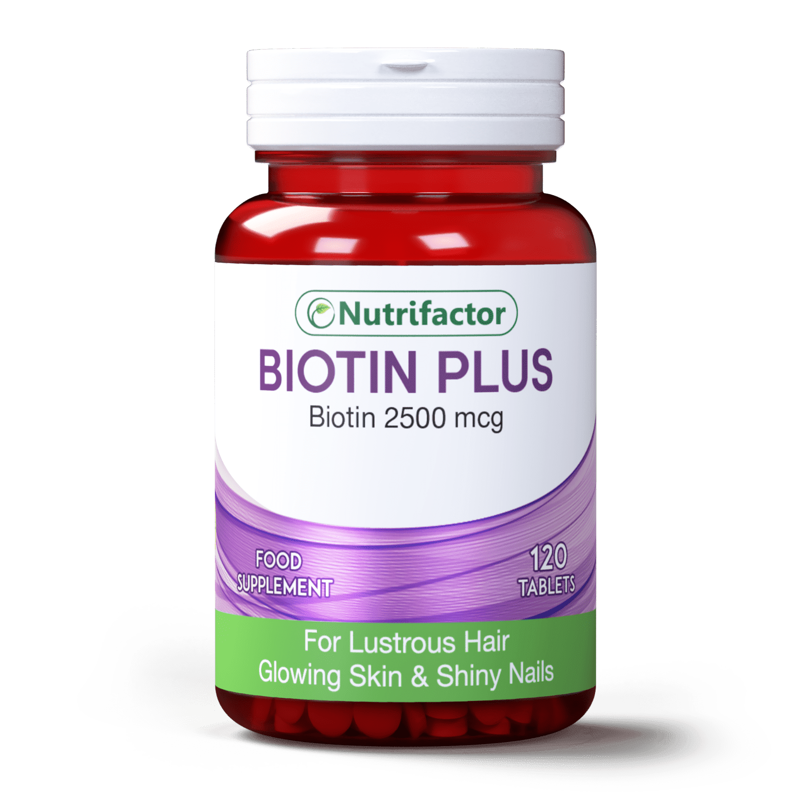 Nutrifactor Biotin Plus Men, - 120 tablets