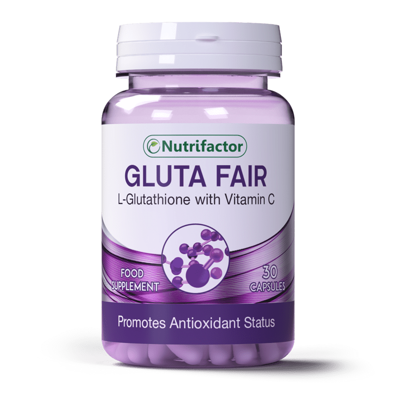Nutrifactor Gluta Fair With vitamin C - 30 Capsules