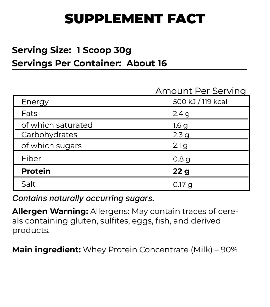 QUAMTRAX WHEY PROTEIN