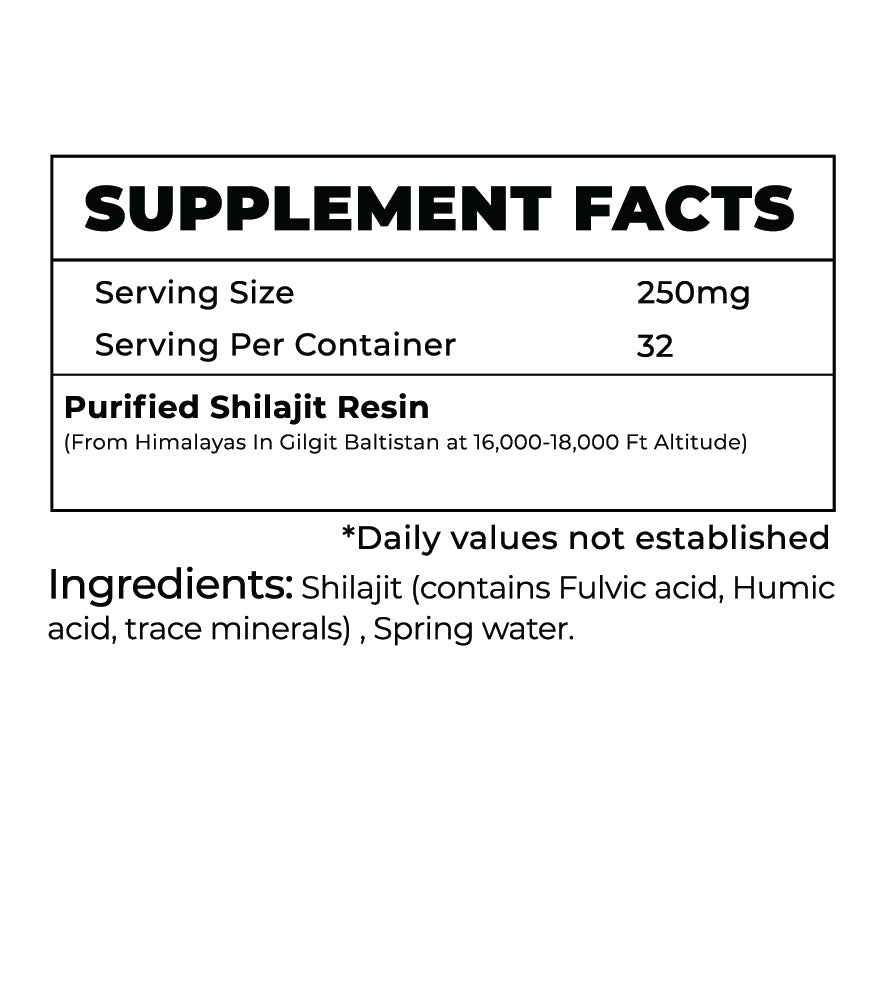 Pure Shilajit in Pakistan