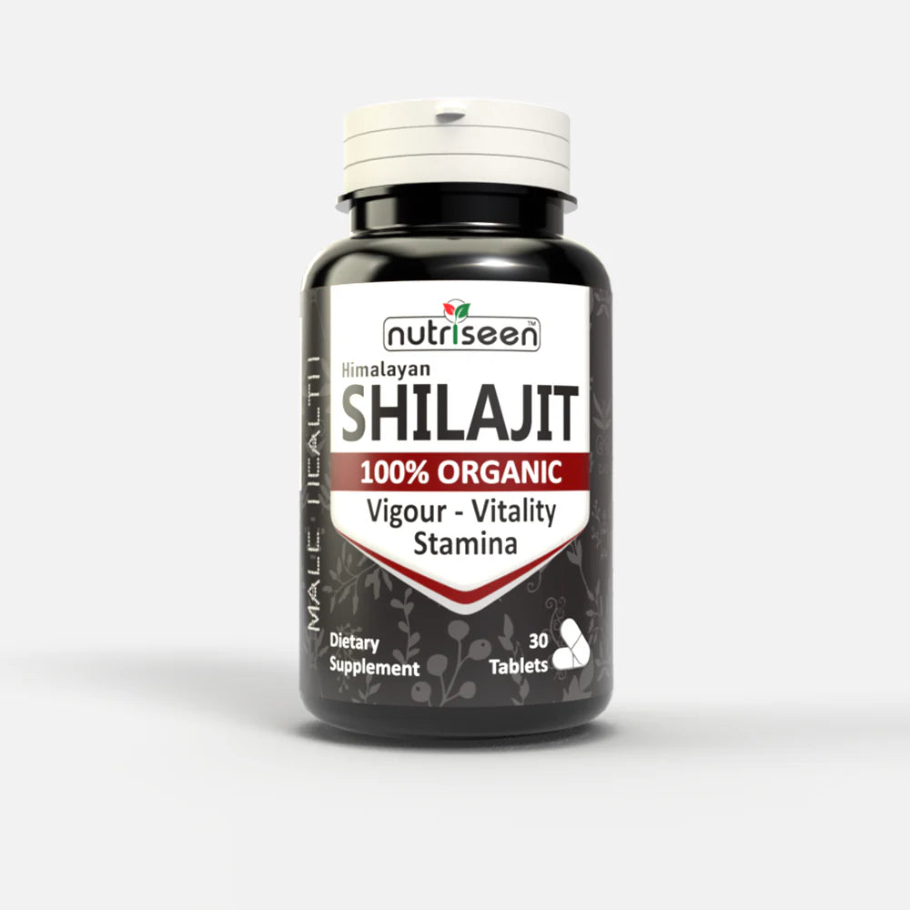 Nutriseen Shilajit – Natural Vitality, Strength & Stamina Booster Supplement