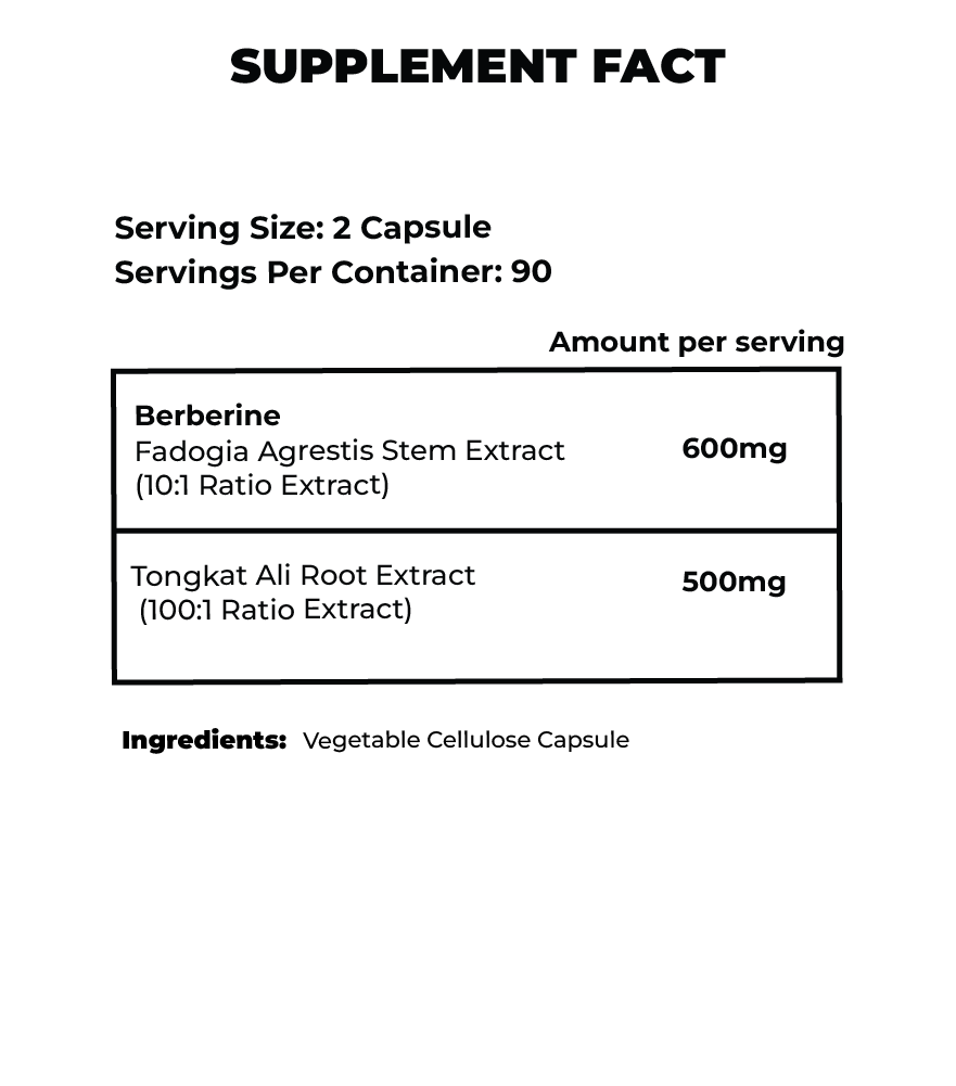 FADOGIA AGRESTIS AND TONGKAT ALI