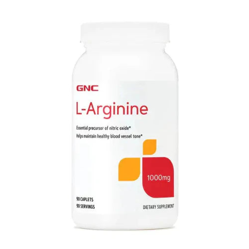 GNC L-Arginine 1000mg,90 Caplets