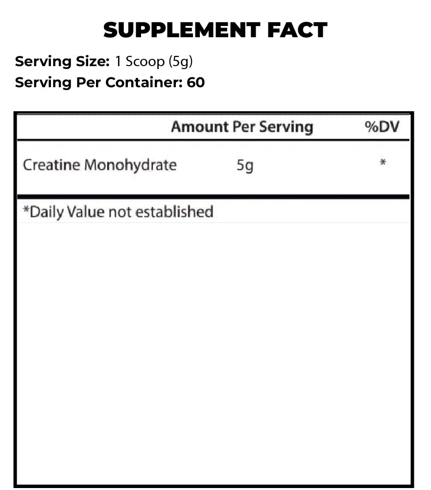 INSANE LABZ CREATINE MONOHYDRATE