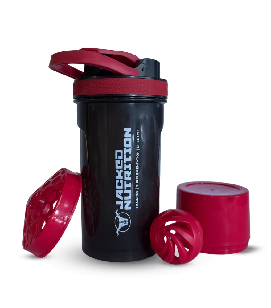 JACKED NUTRITION BLACK SHAKER BOTTLE